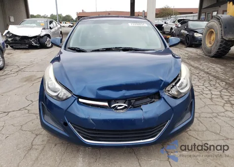2014 Hyundai Elantra Se from USA, damaged, VIN KMHDH4AE9EU201533